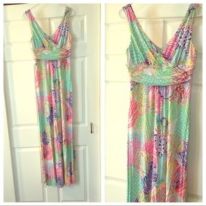 Lilly Pulitzer Multi Roar of the Seas Sloane maxi